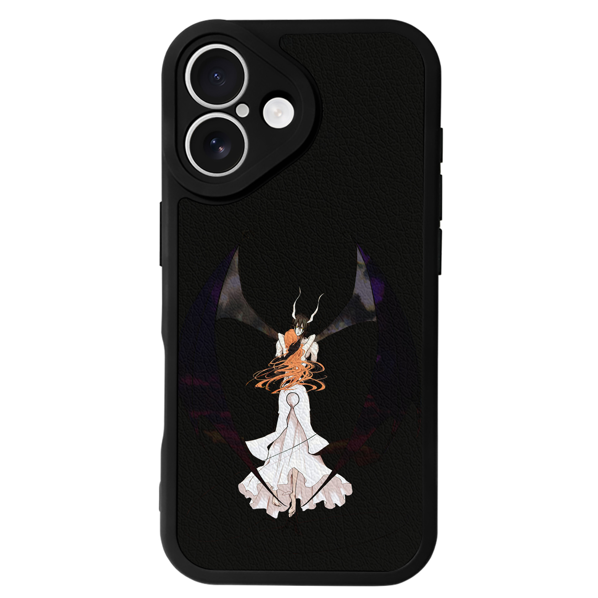 （画像用） ブリーチ ウルキオラ·シファー BLEACH Ulquiorra cifer 【iPhone 16シリーズ対応】シリコンスマホケース（レザー調） 材質：シリコン